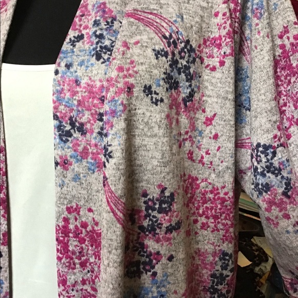 NWT Lane Bryant Sz16 Floral Cardigan:FrontPock… - Picture 4 of 8
